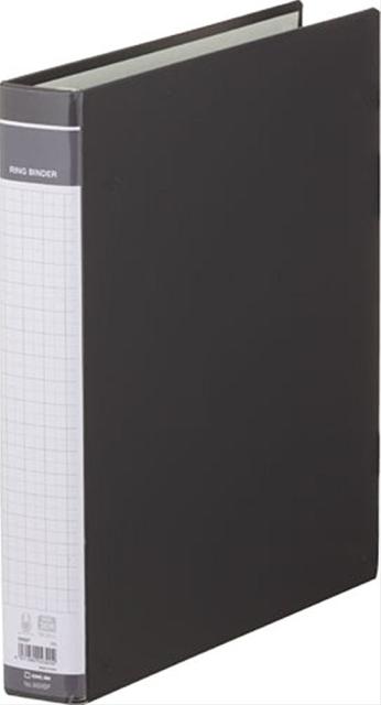 他サイト： キングジム リングバインダー BF A4S 黒 669BFクロ 【北海道・沖縄・離島配送不可】の商品画像