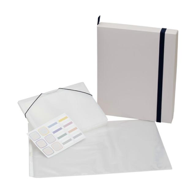 他サイト： サクラクレパス 作品思い出ボックス 大 ホワイト TFX-L#50 【北海道・沖縄・離島配送不可】の商品画像