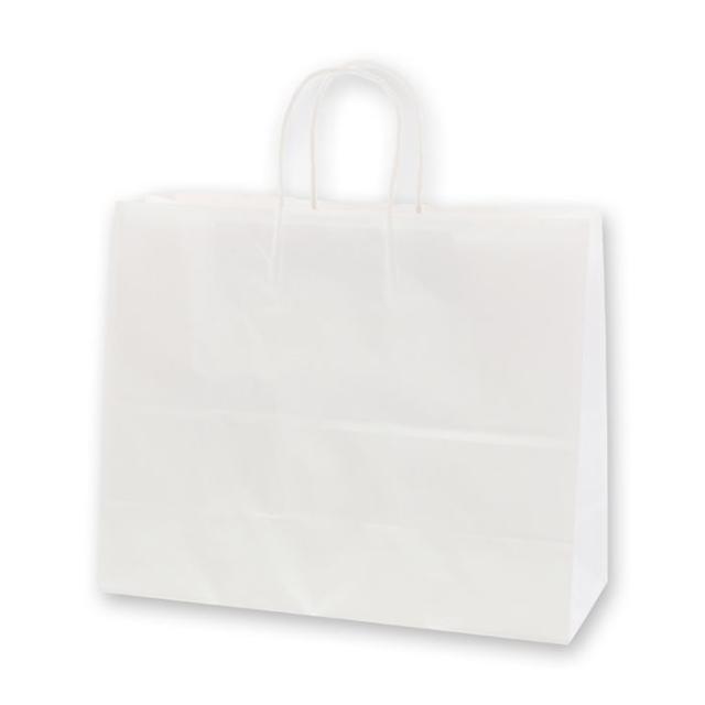 他サイト： シモジマ HEIKO 手提げ紙袋 25チャームバッグ 25CB 38-3 白無地50枚 幅380×マチ150×高310mm 00の商品画像