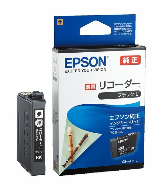 他サイト： 【メール便発送】エプソン 純正 インクカートリッジ ブラック Lサイズ RDH-BK-Lの商品画像