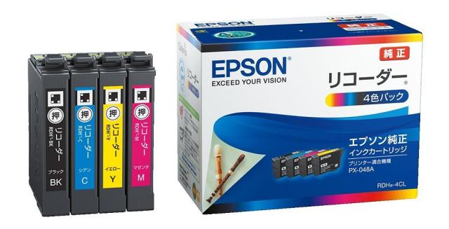 他サイト： エプソン 純正 インクカートリッジ 4色パック RDH-4CL 【北海道・沖縄・離島配送不可】の商品画像
