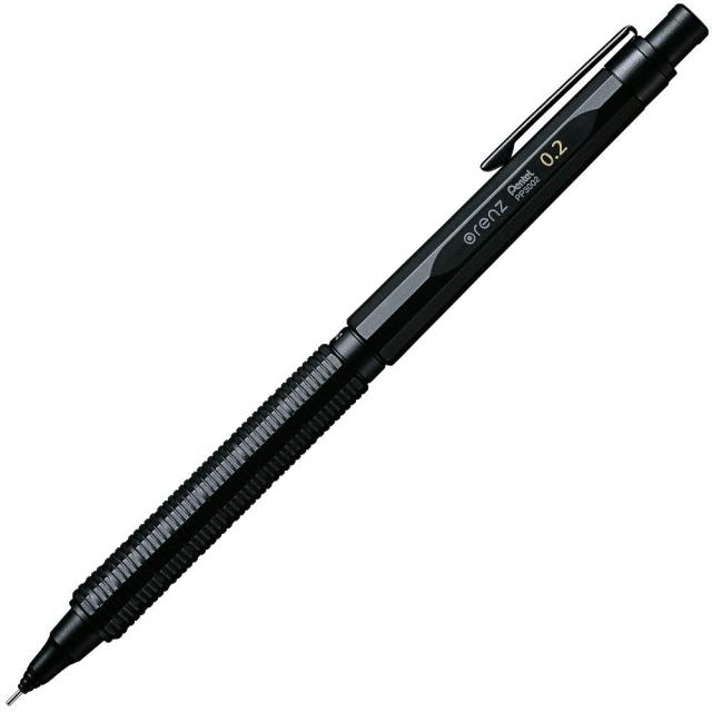 他サイト： ぺんてる シャープペンシル オレンズネロ 0.2mm ブラック PP3002-A 〔1本〕 【北海道・沖縄・離島配送不可】の商品画像