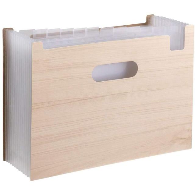 他サイト： セキセイ ウッズスタイル ドキュメントスタンド A4ヨコ ナチュラルブラウン WDS-8700-54 【北海道・沖縄・離島配送不の商品画像