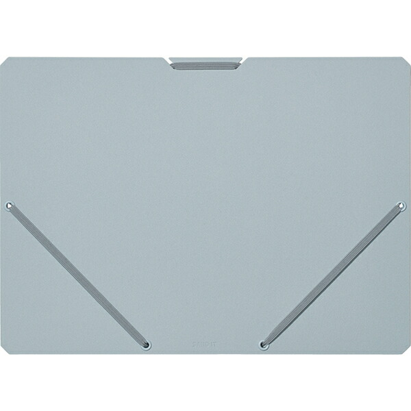 他サイト： キングジム サンドイット ドキュメントホルダー A4ヨコ グレー 2582クレ 【北海道・沖縄・離島配送不可】の商品画像