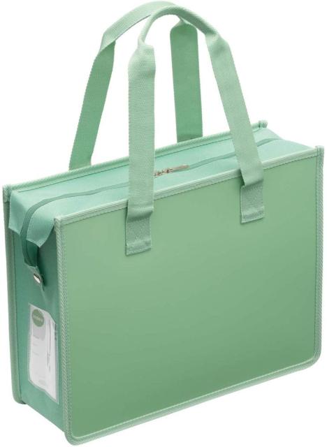 他サイト： サクラクレパス ノータム・オフィストートバッグ ファスナー付 グリーングレー UNT-A4JC#46 【北海道・沖縄・離島配送不の商品画像