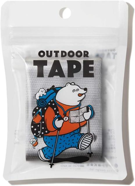 他サイト： 【メール便発送】ヤマト 万能布粘着テープ アウトドアテープ 50mm×3m シルバー OD-SILの商品画像