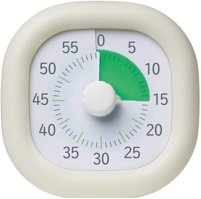 他サイト： ソニック トキ・サポ 時っ感タイマー 10cm 色で時間の経過を実感 アイボリー LV-3062-I 【北海道・沖縄・離島配送不の商品画像