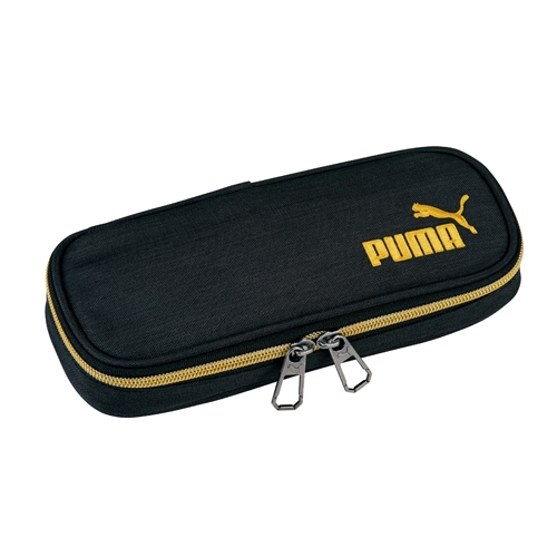 他サイト： クツワ プーマ ヘザーボックスペンケース ブラック PM230BK 【北海道・沖縄・離島配送不可】の商品画像
