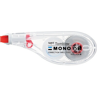 他サイト： 【メール便発送】トンボ鉛筆 MONO 修正テープ モノ YS5 使い切り ヨコ引き 幅5mm 3個パック KCA-326の商品画像