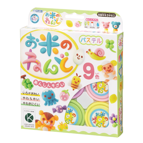 他サイト： 銀鳥 お米のねんど パステル9色 462-301 【北海道・沖縄・離島配送不可】の商品画像