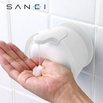 他サイト： 三栄水栓 SANEI Mog ウォールソープディスペンサー ホワイト PW1710-W4 【北海道・沖縄・離島配送不可】の商品画像