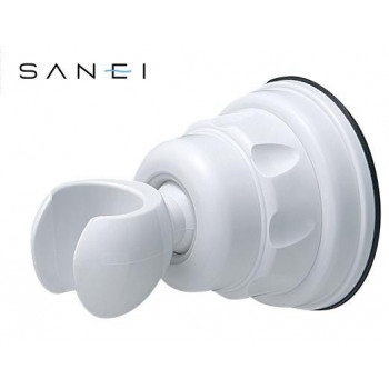 他サイト： 三栄水栓 SANEI 吸盤式シャワーフック PS30-37-W ホワイト 【北海道・沖縄・離島配送不可】の商品画像