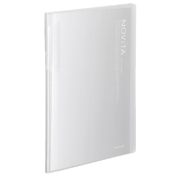 他サイト： コクヨ カードホルダー ノビータ 固定式 A4 600名収容 透明 メイ-N260T 【北海道・沖縄・離島配送不可】の商品画像