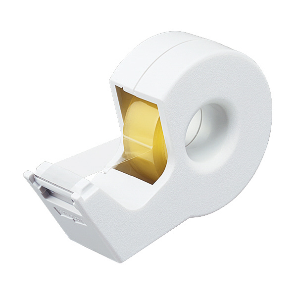 他サイト： コクヨ テープカッター カルカット 白 ハンディタイプ小巻き 白 T-SM300W 【北海道・沖縄・離島配送不可】の商品画像