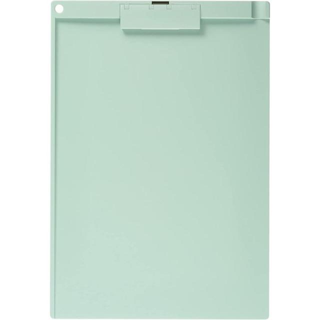 他サイト： コクヨ クリップボード 薄型・静音クリップ A4短辺とじ グリーン ヨハ-US78G 【北海道・沖縄・離島配送不可】の商品画像