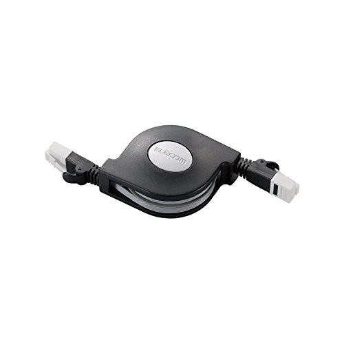 他サイト： 【メール便発送】エレコム LANケーブル 爪折れ防止 巻き取り CAT6準拠 2.5m ブラック LD-MCTGT/BK2の商品画像