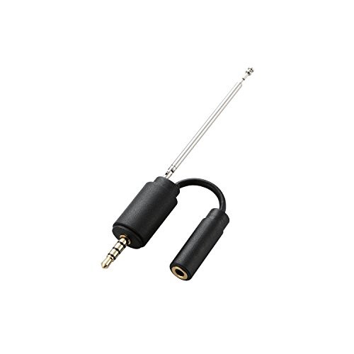他サイト： 【メール便発送】エレコム スマートフォン用ロッドアンテナ アダプタタイプ ブラック MPA-35ATRBKの商品画像