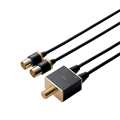 他サイト： 【メール便発送】エレコム アンテナ分波器 4K8K対応 ブラック DH-ATS48K05BKの商品画像
