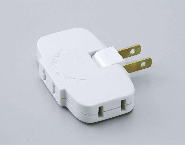 他サイト： ELPA EDLPコーナータップ  LP-A1536(W) 【北海道・沖縄・離島配送不可】の商品画像