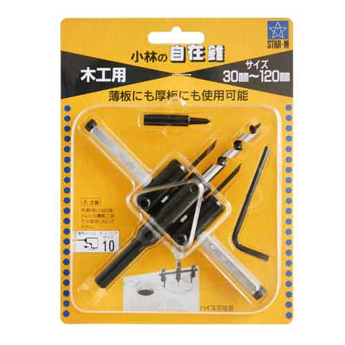 他サイト： スターエム・自在錐(木工・石膏ボード用)・30X120 【北海道・沖縄・離島配送不可】の商品画像