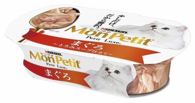 他サイト： (まとめ買い)モンプチ プチリュクスカップ まぐろ 57g 猫用 キャットフード 〔×24〕 【北海道・沖縄・離島配送不可】の商品画像