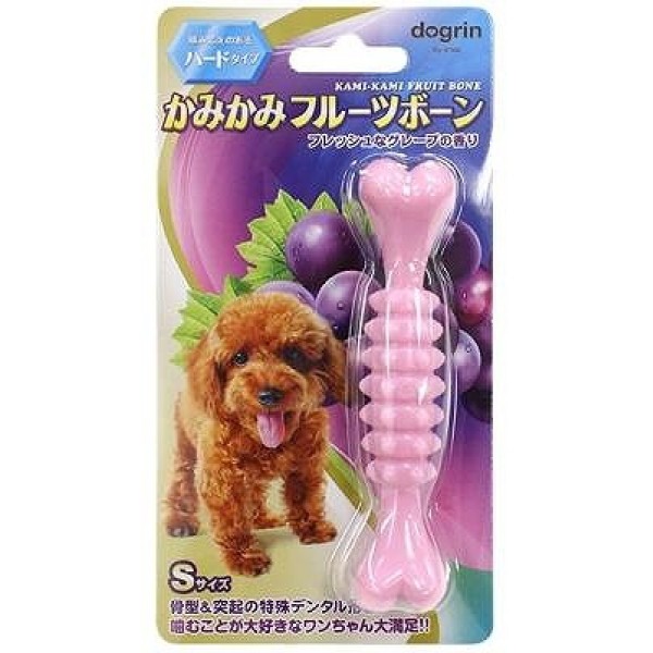 他サイト： スーパーキャット かみかみフルーツボーン グレープ ハードタイプ S DM-442 【北海道・沖縄・離島配送不可】の商品画像