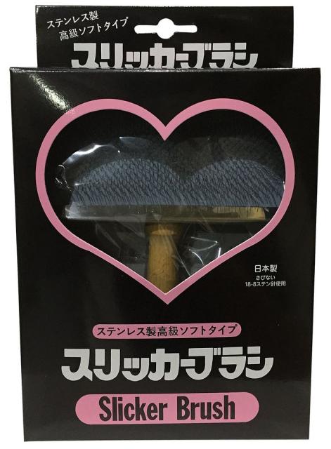 他サイト： 岡野製作所 スリッカーブラシ ソフトタイプ 中 ペット用品 【北海道・沖縄・離島配送不可】の商品画像