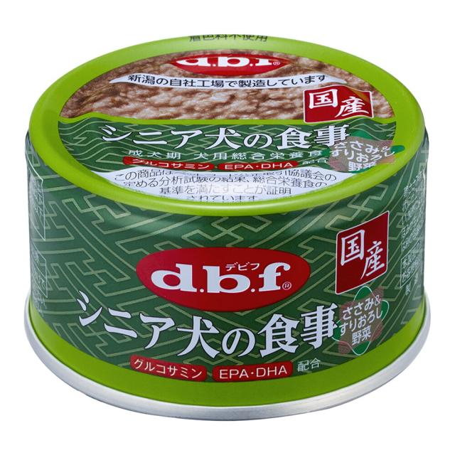他サイト： (まとめ買い)デビフペット シニア犬の食事 ささみ&すりおろし野菜 85g 犬用フード 〔×24〕 【北海道・沖縄・離島配送不可の商品画像
