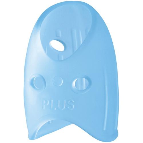 他サイト： プラス 指サック メクリッコ キャッチ 徳用20個入 Lサイズ ブルー KM-403CA 【北海道・沖縄・離島配送不可】の商品画像