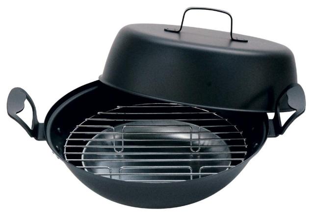 他サイト： ベルモント(Belmont) H-027 鉄製燻製鍋27cm 【北海道・沖縄・離島配送不可】の商品画像