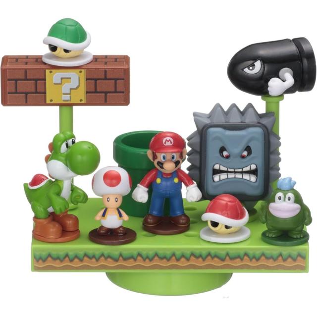 他サイト： エポック社 スーパーマリオ バランスワールドゲーム マリオ&ヨッシーセット STマーク認証 4歳以上 おもちゃ ゲーム プレイ人の商品画像