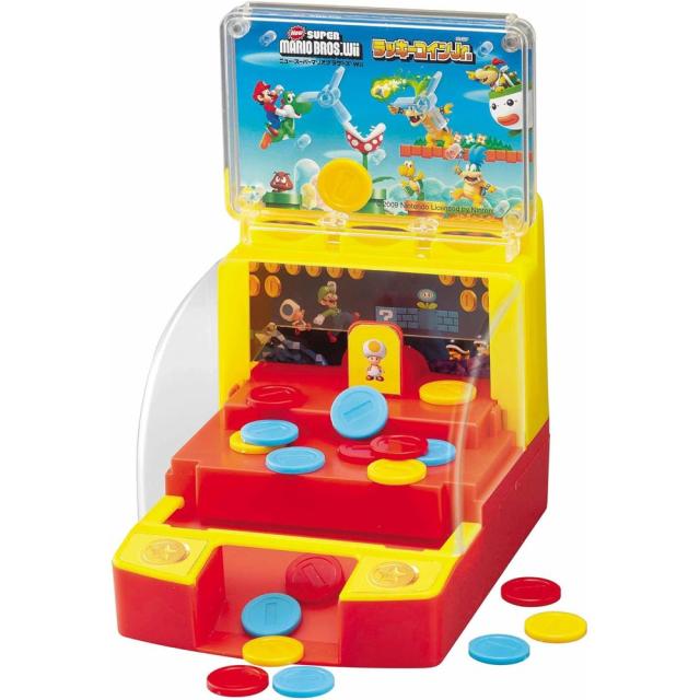 他サイト： エポック社 Newスーパーマリオブラザーズ Wii ラッキーコインJr. STマーク認証 6歳以上 おもちゃ ゲーム プレイ人数の商品画像