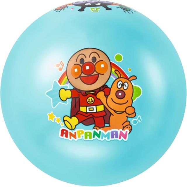 他サイト： アガツマ アンパンマン カラフルボール 8号 ブルー 20.5cm 8100247 1.5歳以上 【北海道・沖縄・離島配送不可】の商品画像