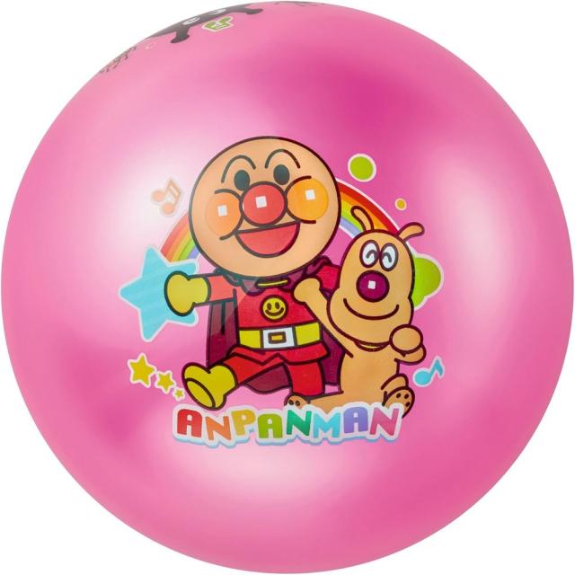 他サイト： アガツマ アンパンマン カラフルボール 8号 ピンク 20.5cm 8100246 1.5歳以上 【北海道・沖縄・離島配送不可】の商品画像