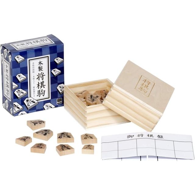 他サイト： カワダ 木製 将棋駒 91×110×45mm KBG-05 6歳以上 【北海道・沖縄・離島配送不可】の商品画像