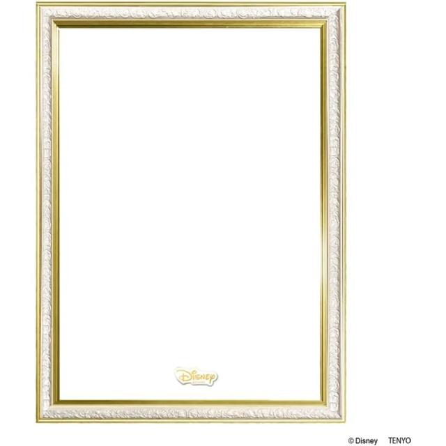 他サイト： テンヨー パズルフレーム ディズニー専用 アートフィギュアフレーム 500ピース用 パールホワイト 【北海道・沖縄・離島配送不可の商品画像