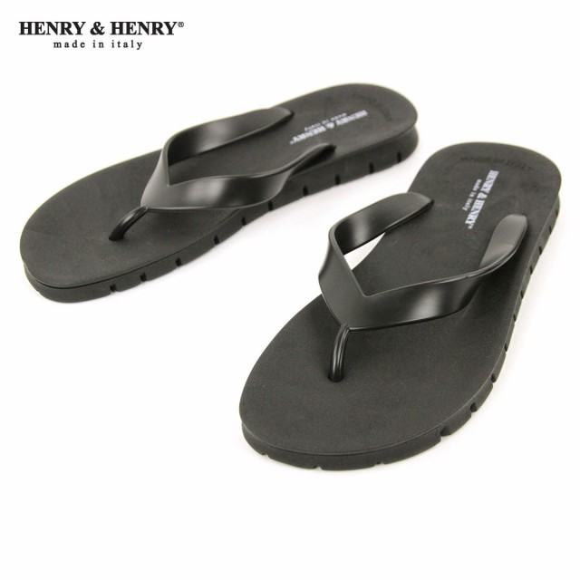 ヘンリーアンドヘンリー サンダル メンズ レディース 正規販売店 Henry Henry トングサンダル ビーチサンダル Run Sandal Neroの通販はau Pay マーケット Mixon ミクソン