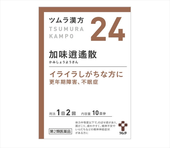 他サイト： 【24・小】【第2類医薬品】ツムラ漢方加味逍遙散エキス顆粒 20包(10日分)「イライラしがちな方に」カミショウヨウサンの商品画像