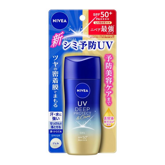 他サイト： 【メール便発送】ニベアUV ディープ プロテクト&ケア ジェル  PF50+/PA++++/UV耐水性★★の商品画像