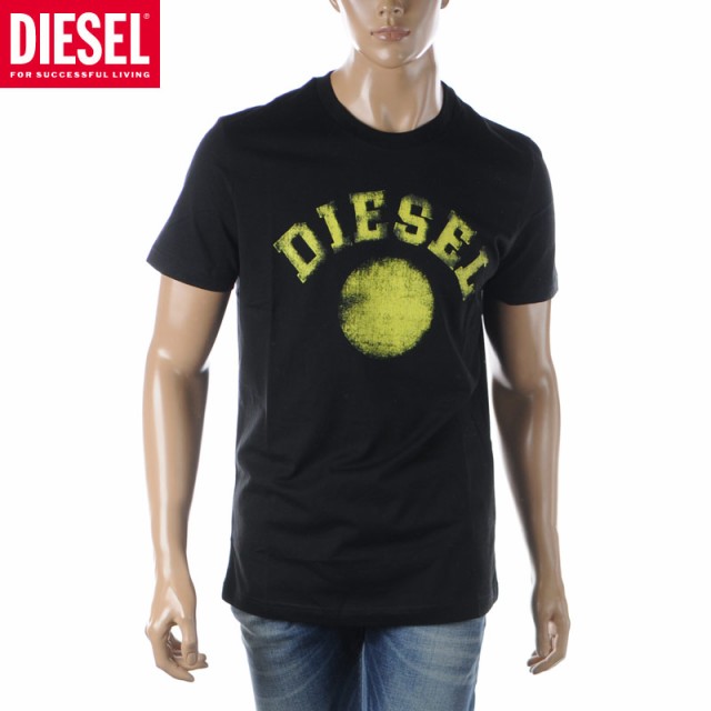 ディーゼル DIESEL Tシャツ メンズ ブランド クルーネック T-DIEGOR ...