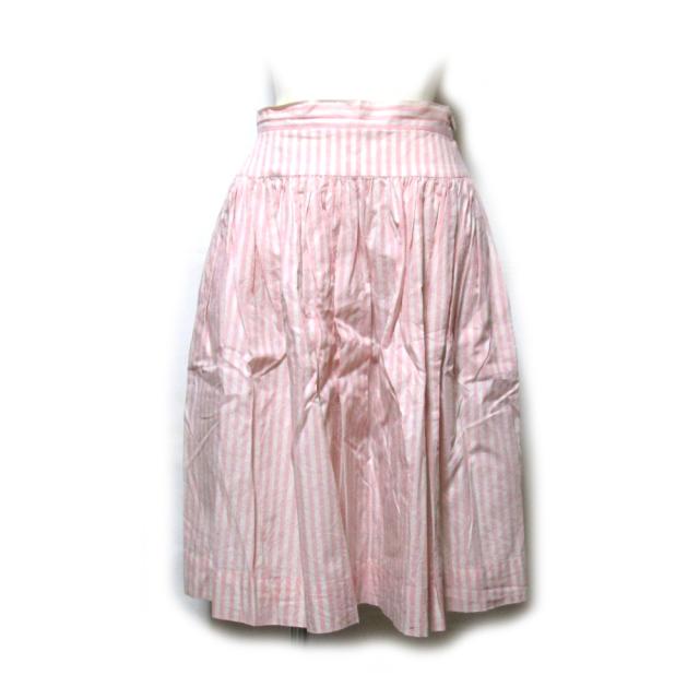 Vivienne Westwood ヴィヴィアンウエストウッド 2 ストライプボリュームスカート ピンク ロング 中古 の通販はau Pay マーケット Jimu