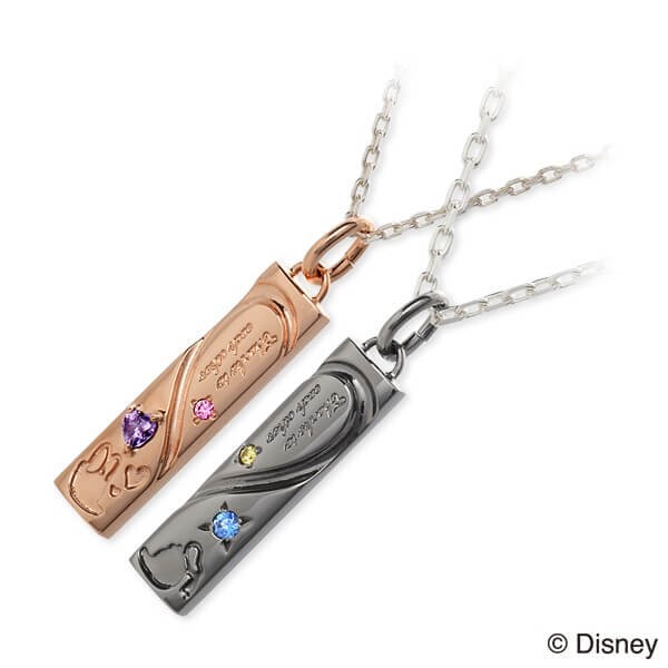 38 割引ホワイト系美しい ネックレス ペア ディズニー Disney シルバー ネックレス アクセサリーホワイト系 Zaccherahotels Com