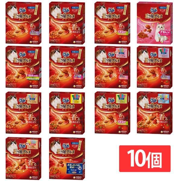 他サイト： 【10個セット】キャットフード ユニ・チャーム ペット まとめ買い 銀のスプーン 三ツ星グルメ 香るお魚仕立て(240g/200の商品画像