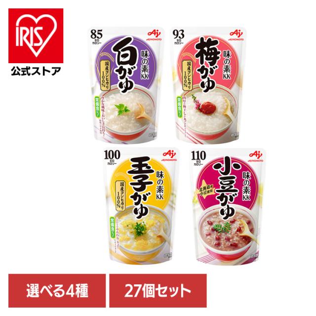 他サイト： 【27個】食品 米 雑穀 白米 お粥 「味の素KK おかゆ」 250g おかゆ 非常食 防災 備蓄 レトルト ダイエット 味の素の商品画像