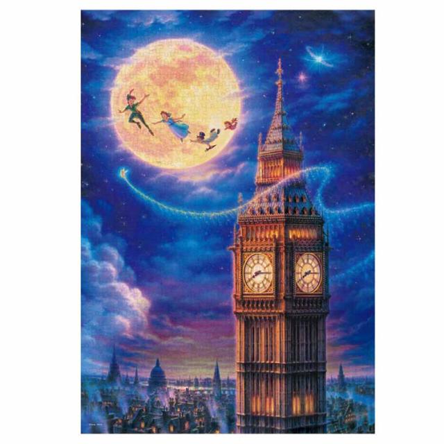 他サイト： ジグソー パズル ディズニー Disney 1000ピース ムーンライトフライ(ピーター・パン) D-1000-094 ジグソーの商品画像
