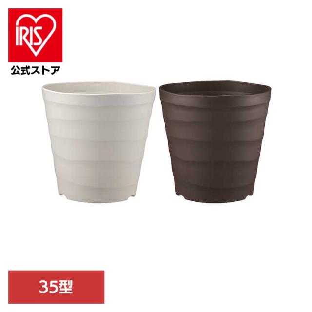 他サイト： 手作り 陶器 観葉植物 バラ 果樹 植え替え 部屋 シンボルツリー 通気性 通水性 クラフトポット 35型 アップルウェアー 手の商品画像