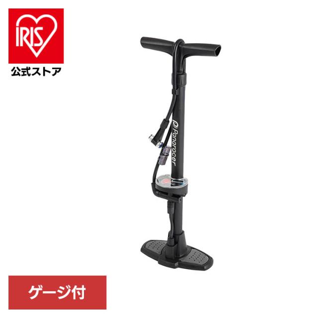 他サイト： 空気入れ ポンプ 自転車 フロアポンプ パナレーサー ワンタッチ ワンタッチポンプ ゲージ付き BFP-PGEZ1-B 1110の商品画像