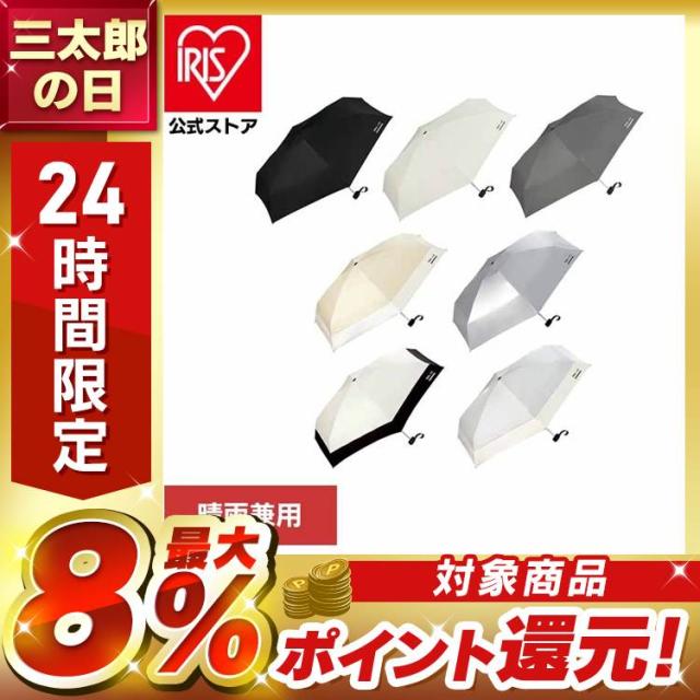 他サイト： 折りたたみ傘 日傘 Wpc コンパクト 手のひらサイズ 折りたたみ 晴雨兼用 53cm 完全遮光 遮光率 UVカット率 100%の商品画像