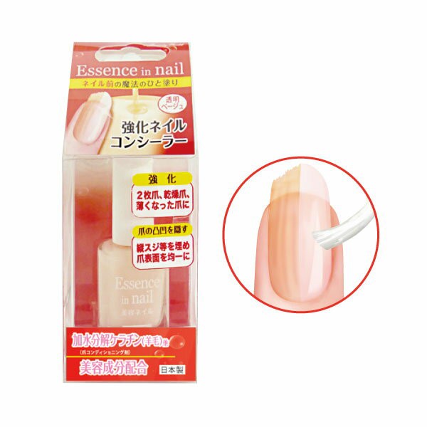 美容ネイル 強化ネイルコンシーラー 10ml Btn581 日本製 ネイル ケア