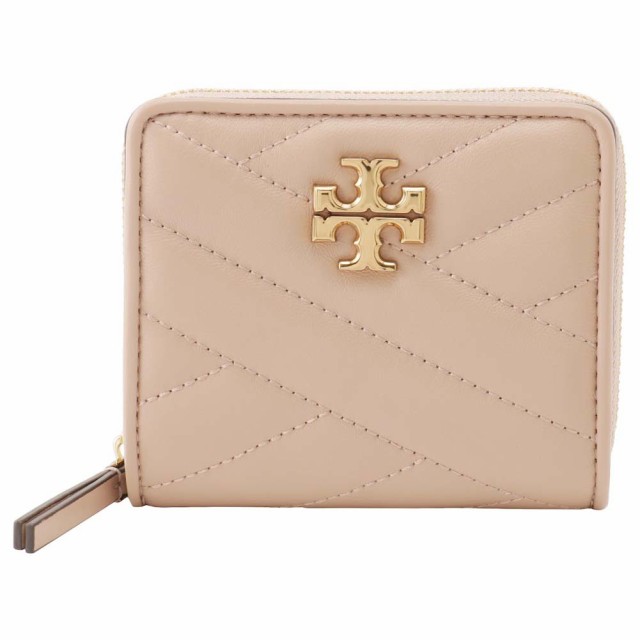 トリーバーチ Tory Burch 560 2 キラ 二つ折り財布 ピンクベージュ レディース ウォレット ミニ財布 女性用の通販はau Pay マーケット 菊政舶来商会